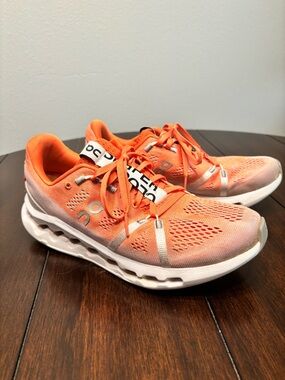 On Running Running Women’s Cloud Surfer Running Shoes - Orange 9